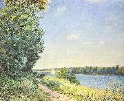 Alfred Sisley, abends bei Sahurs